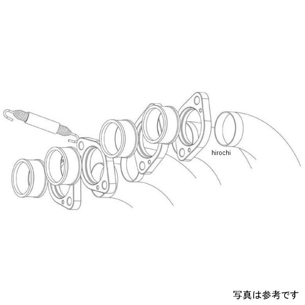 アクラポビッチ AKRAPOVIC リペアフランジ S-Y2MET1/3- P-FY25 HD店
