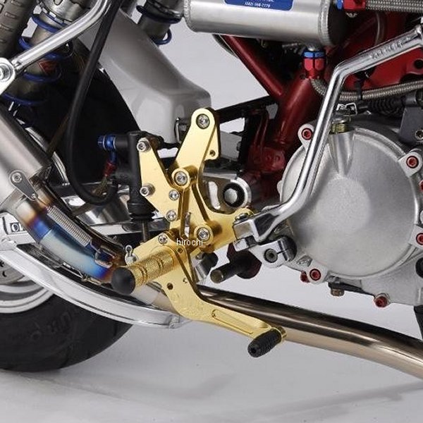 オーヴァー OVER バックステップ 4ポジション モンキー ディスク ゴールド 51-01-12G HD店 30,776円