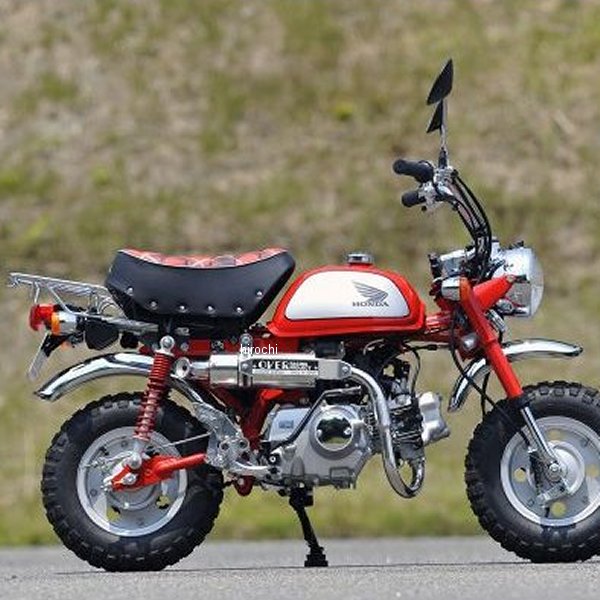 オーヴァー OVER フルエキゾースト アップタイプ JMCA モンキー FI車 ステンレス 13-011-01 HD店