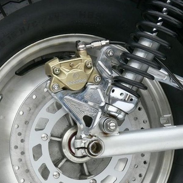 オーヴァー OVER リアキャリパーサポート ブレンボ2Pカニ 84mm V-MAX1200 83-34-22 HD店