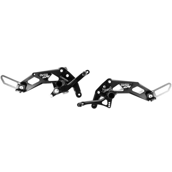 オーヴァー OVER バックステップ/タンデム 4ポジション 13年-16年 GROM 黒 51-22-11B HD店