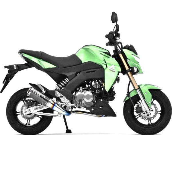 オーヴァー OVER フルエキゾースト GPパフォーマンス XL 16年以降 Z125PRO フルチタン 16-65-06 HD店