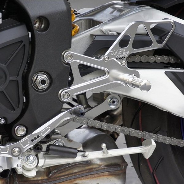 オーヴァー OVER バックステップ 4ポジション MT-10 シルバー 51-31-01 HD店