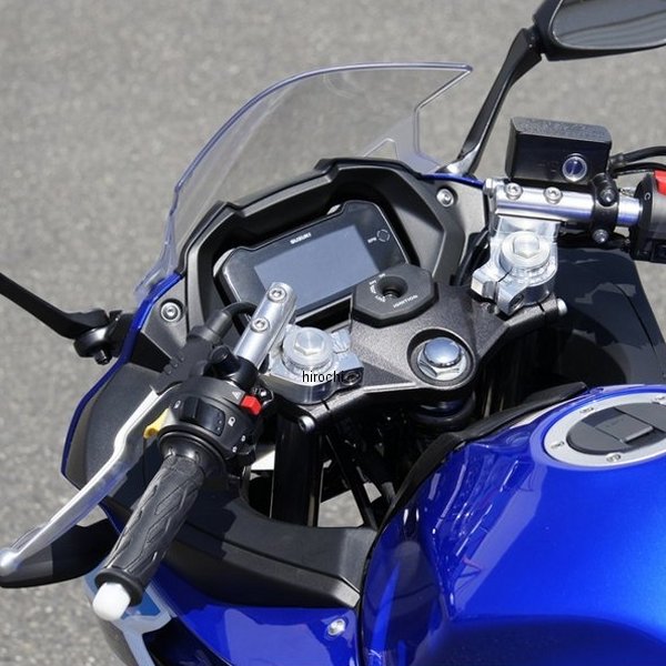 オーヴァー OVER ハンドルキット スポーツライディング GSX250R シルバー 55-57-11 HD店
