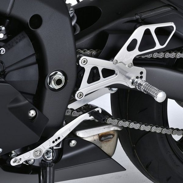 オーヴァー OVER バックステップ 6ポジション 17年以降 YZF-R6 シルバー 51-433-01 HD店