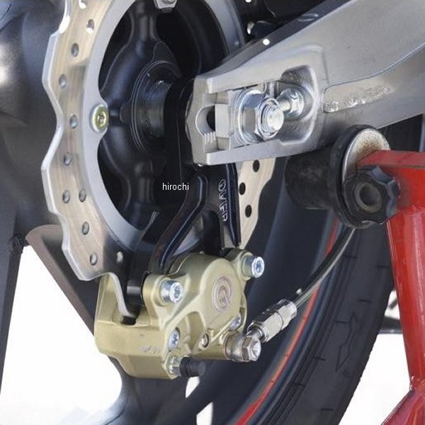 オーヴァー OVER リアキャリパーサポート ブレンボ2P カニ用 17年以降 CBR250RR 黒 83-02-21B HD店｜ヒロチー商事 ハーレー 店 26,889円