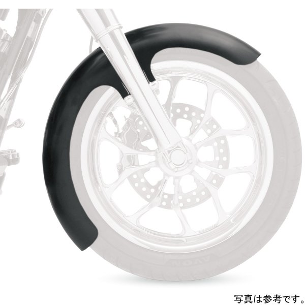 【USA在庫あり】 クロックワークス Klock Werks フロントフェンダー FXLR 90/90-19から110/90-19 Wrapper 1401-0704 HD店