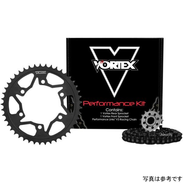 【USA在庫あり】 ボルテックス Vortex チェーン、スプロケット キット 520SX3/15T/46T 07年-17年 Versys 650 1230-1163 HD店｜ヒロチー商事 ハーレー 店