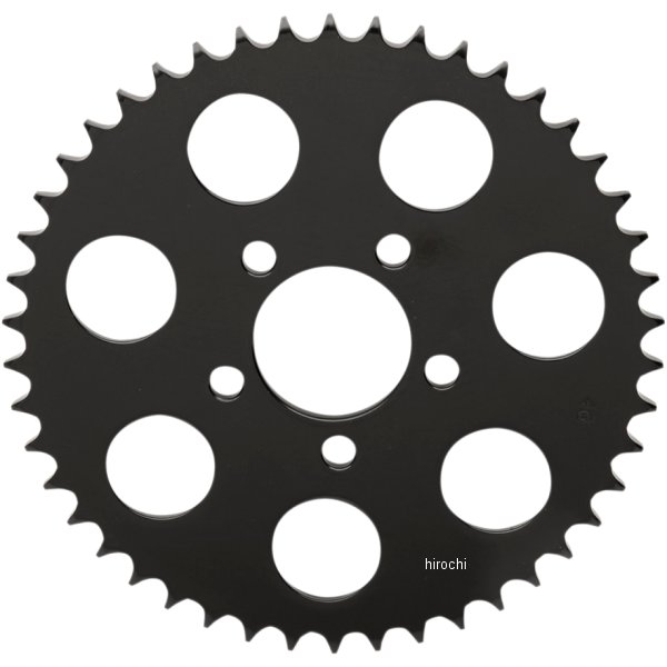 【USA在庫あり】 DRAG リア スプロケット 46T 00年以降 530チェーン コンバージョン フラット/グロスブラック 1210-1843 HD店