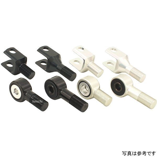 ワイエスエス YSS アジャスタブルエンドアイ Iタイプ 全長88mm ラバーマウント 14mmx20 シルバー 118-21912 HD店