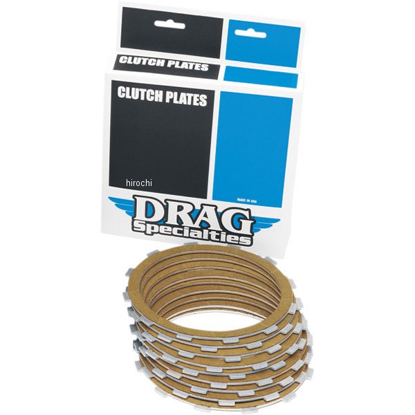 【USA在庫あり】 DRAG フリクションプレート セット ケブラー 98年以降 BigTwin (9枚入り) 37932-98 1131-0419 HD店
