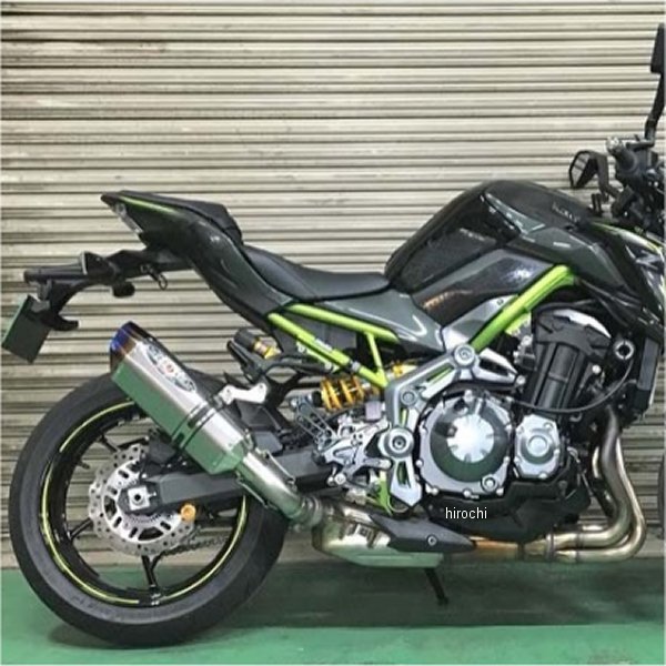 ビート BEET スリップオンマフラー ナサートエボリューション TYPE2 18年 Z900 クリアチタン 0222-KE7-50 HD店