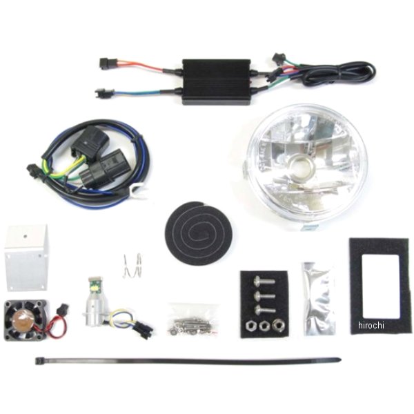 プロテック PROTEC マルチリフレクターヘッドライト LBH-H17 6000K CC50 64009-60 HD店｜ヒロチー商事 ハーレー 店