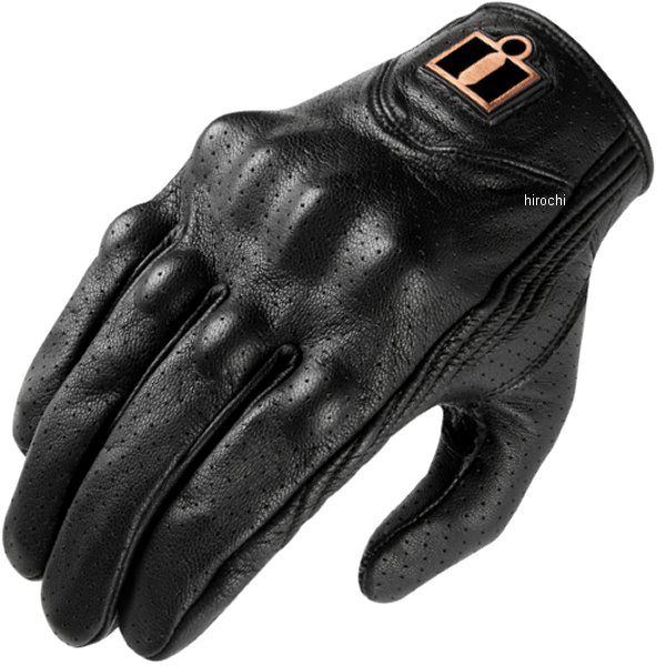 アイコン ICON 春夏モデル グローブ PURSUIT PERFORATED 黒 3XLサイズ 3301-3835 HD店｜ヒロチー商事 ハーレー 店