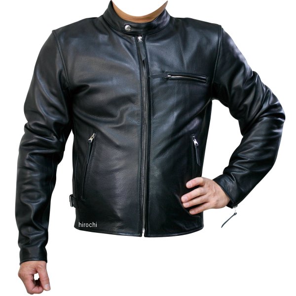 プライマル 春夏モデル シングルライダースジャケット 黒 4Lサイズ MF-LJ150K HD店