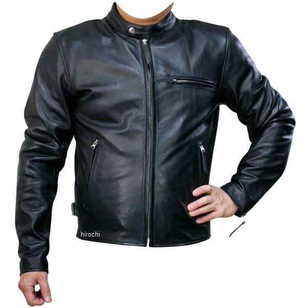 プライマル 春夏モデル シングルライダースジャケット 黒 LLサイズ MF-LJ151 HD店