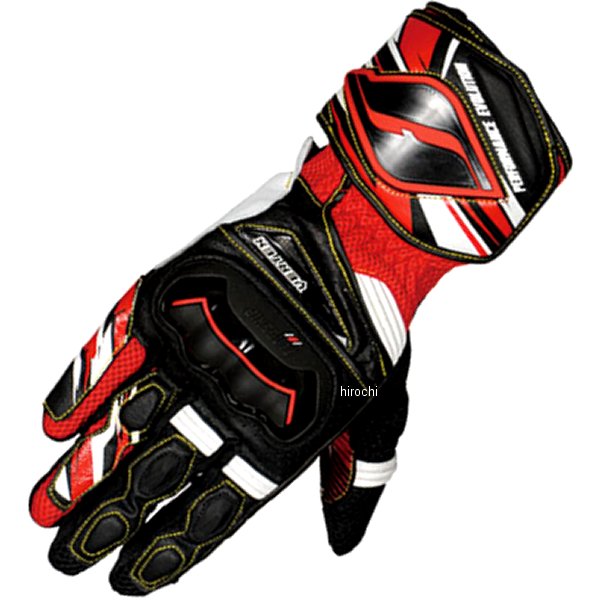 フラッグシップ FLAGSHIP 春夏モデル ヴァンキッシュグローブ 赤 Mサイズ FG-S206 HD店