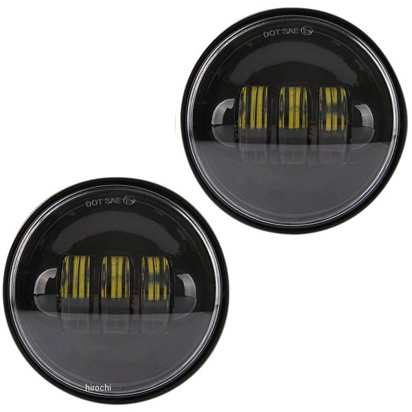 【USA在庫あり】 リブコ プロダクト RIVCO Products LED パッシングランプ 4.5インチ 黒 2001-1766 HD店