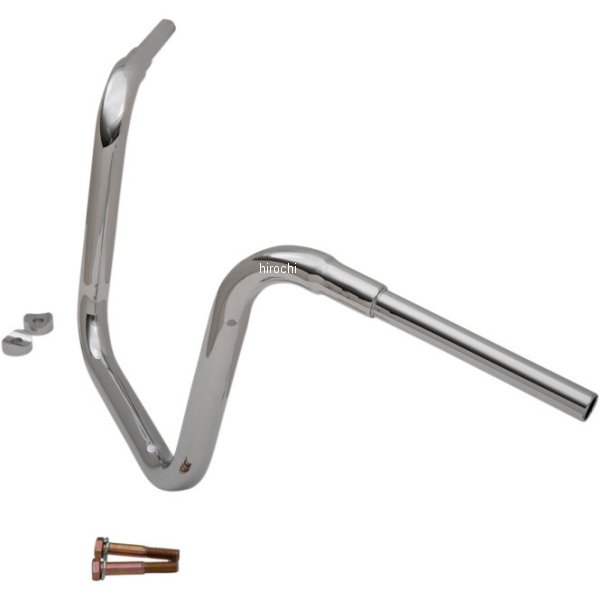 【USA在庫あり】 LAチョッパーズ LA Choppers 1.5インチ ハンドルバー Ape Hanger ワイド 13インチ クローム 0601-4850 HD店