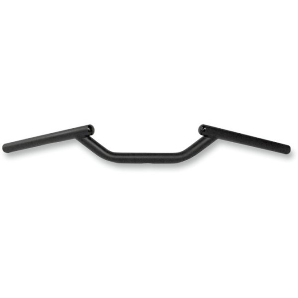【USA在庫あり】 トッドサイクル Todd's Cycle 1インチ ハンドルバー カフェ アップ 黒(つや消し) 0601-4662 HD店