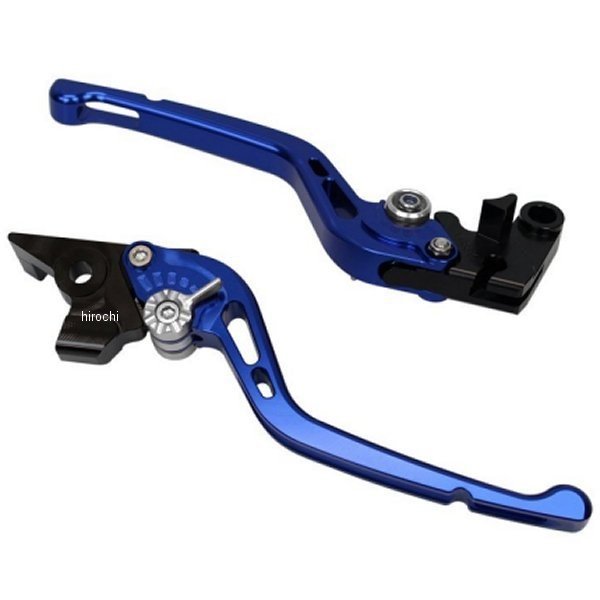 【メーカー在庫あり】 ユーカナヤ U-KANAYA ビレットレバーセット GPタイプ ロング 19年以降 CBR650F、CBR650R 青 HO105-080-0504 HD店
