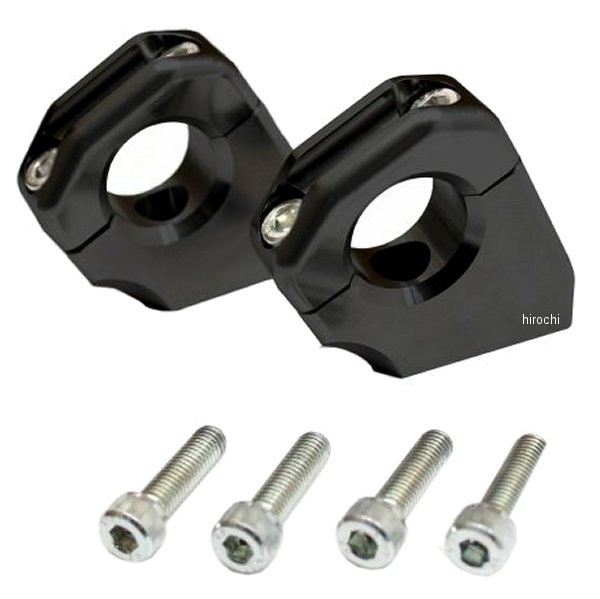 【メーカー在庫あり】 アクティブ ACTIVE φ28.6 ハンドル ポスト 2穴 M8×P1.25 黒 60801133 HD店