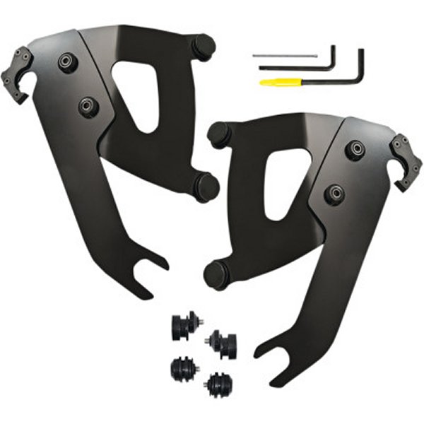 【USA在庫あり】 メンフィスシェード Memphis Shades 取付金具フェアリング ロードウォーリア用 FLSL 黒 2320-0247 HD店
