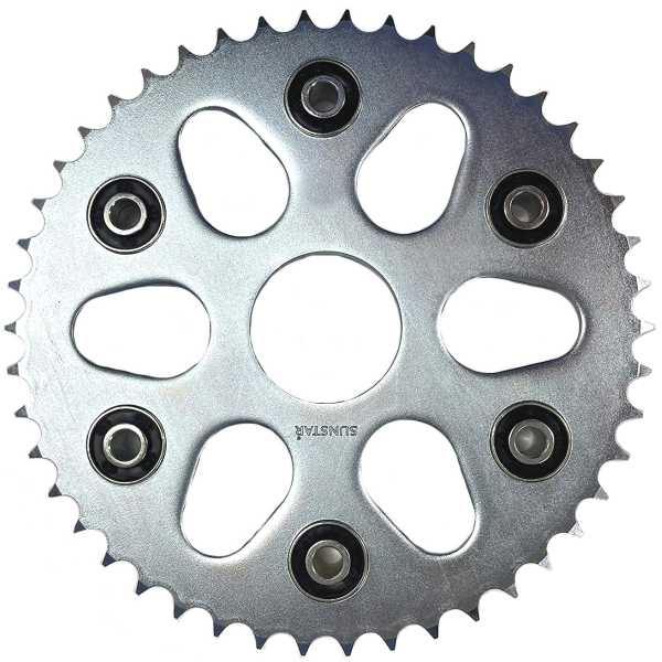 サンスター リアスプロケット スチール 428/46T セロー250 JY-006-46 HD店