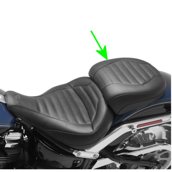 【USA在庫あり】 マスタング Mustang リアシート Touring FLFB タックロール 0802-1094 HD店