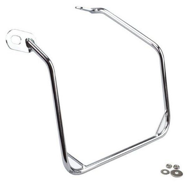 【メーカー在庫あり】 キジマ バッグサポート クロームメッキ W800(ストリート／カフェ)/650/400 左側用 210-4981 HD店