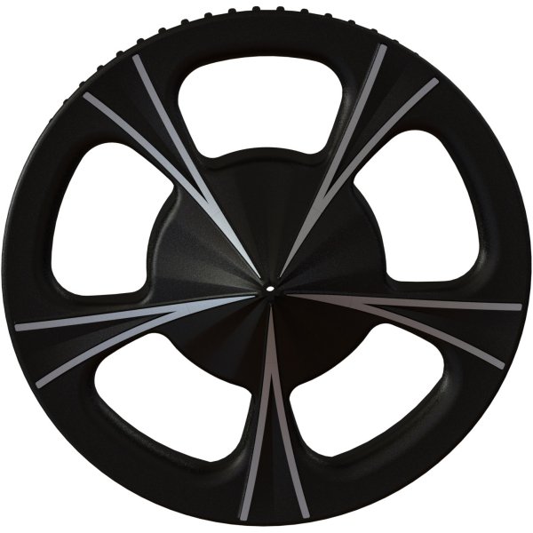 サンダーバイク プーリー Anniversary 黒 サンダーバイク製 21インチホイール 片持ちスイングアーム用 THU-04-72-230 HD店