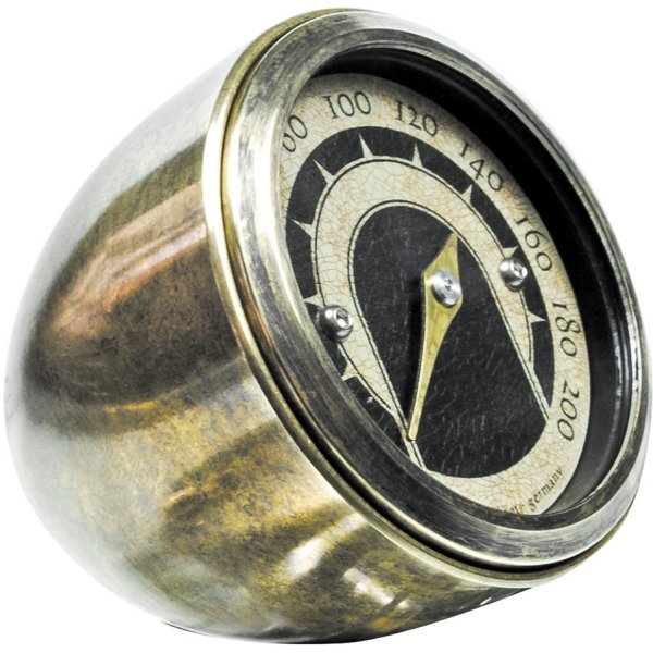 サンダーバイク Motogadget ミニ スピードメーター ハウジング 49mm ブラス THU-29-99-610 HD店｜ヒロチー商事 ハーレー 店