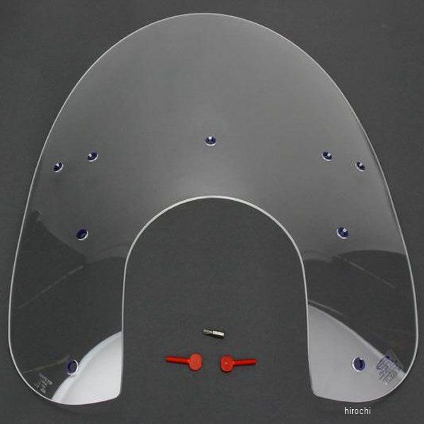 【USA在庫あり】 メンフィスシェード Memphis Shades シールド ハーレー純正交換用 19インチ高 93年-07年 FLSTS クリア 2310-0154 HD店