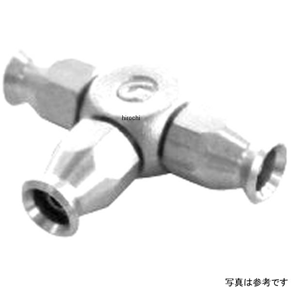 グッドリッジ ビルドアライン #3 3WAYアダプター ホース×3 ステンレス 5135-03C HD店