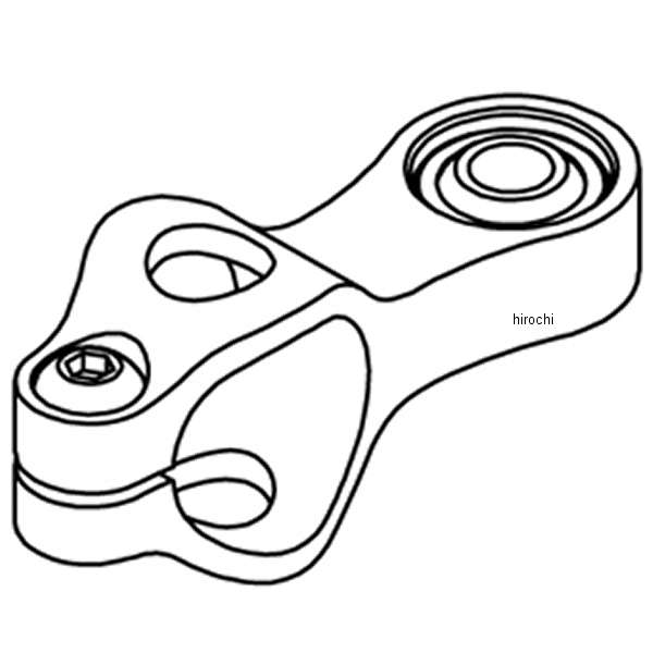 ハイパープロ HYPERPRO ボディークランプ 24.6mm TYPE-10 ゴールド 22169246 HD店
