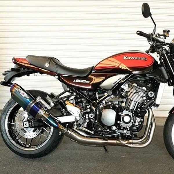 ビート BEET スリップオンマフラー ナサートエボリューション TYPE2 18年-19年 Z900RS ブルーチタン 0222-KE3-BL HD店 83,167円