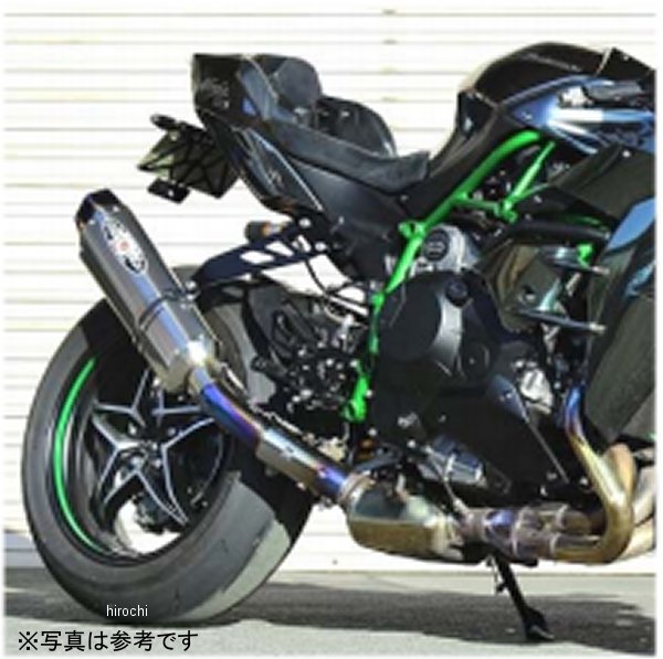 ビート BEET スリップオンマフラー ナサートエボリューション TYPE2 15年以降 ニンジャ H2 メタルブラック 0222-KE9-MB HD店