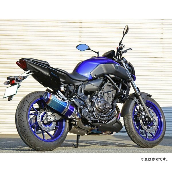 ビート BEET フルエキゾースト ナサートエボリューション TYPE2 17年-18年 MT-07 ABS チタン 0223-Y50-50 HD店