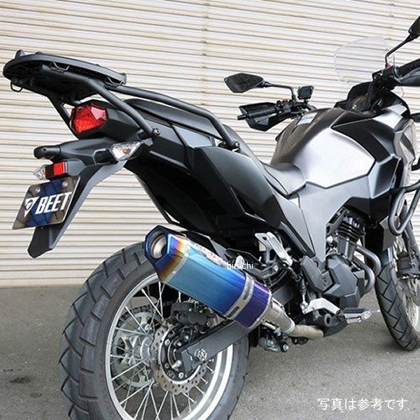 ビート BEET スリップオンマフラー ナサートエボリューション TYPE2 17年-19年 ヴェルシスX 250 チタン 0228-KD9-50 HD店