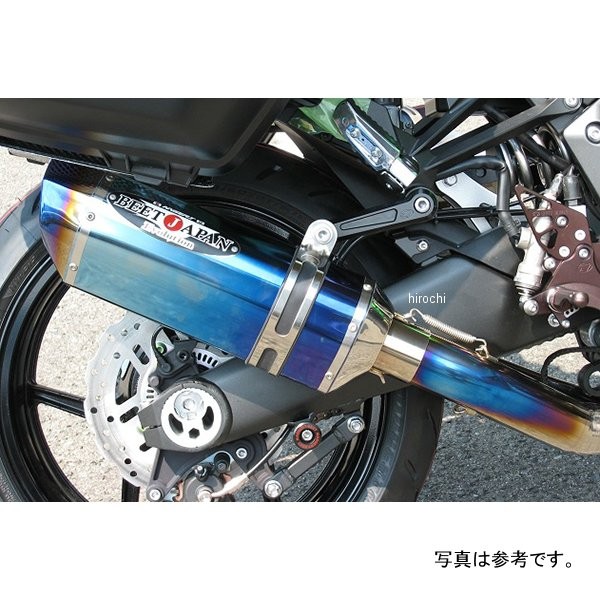 ビート BEET 補修用サイレンサー ナサートエボリューション TYPE2 右側 13年以前 Ninja1000 メタルブラック 8271-KB2-M2 HD店