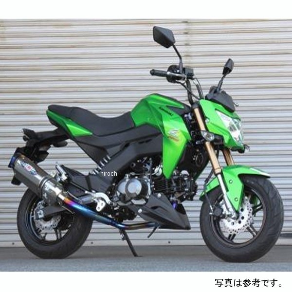 ビート BEET 補修用サイレンサー ナサートエボリューション TYPE2 Z125 PRO メタルブラック 8274-KD5-MB HD店