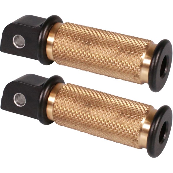サンダーバイク パッセンジャー フットペグ ミニ Base Brass 18年以降 ソフテイル 黒 THU-33-74-010 HD店