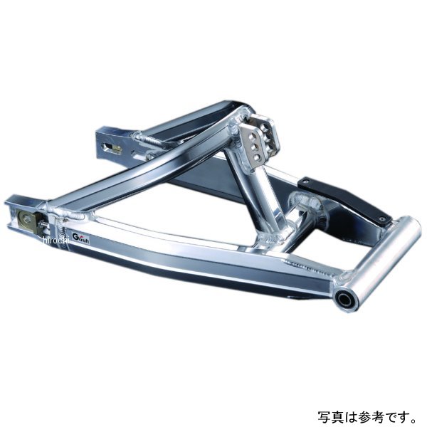 Gクラフト エイプ50/100用 スイングアーム リンクレスタイプ2 トリプルスクエア 4cmロング 90214 HD店