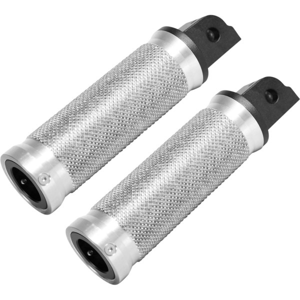 サンダーバイク フットペグ Base Alu 18年以降 ソフテイル 黒/シルバー THU-31-74-100 HD店