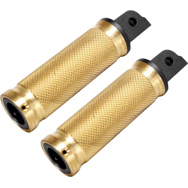 サンダーバイク フットペグ Base Brass 18年以降 ソフテイル 黒 THU-31-74-120 HD店