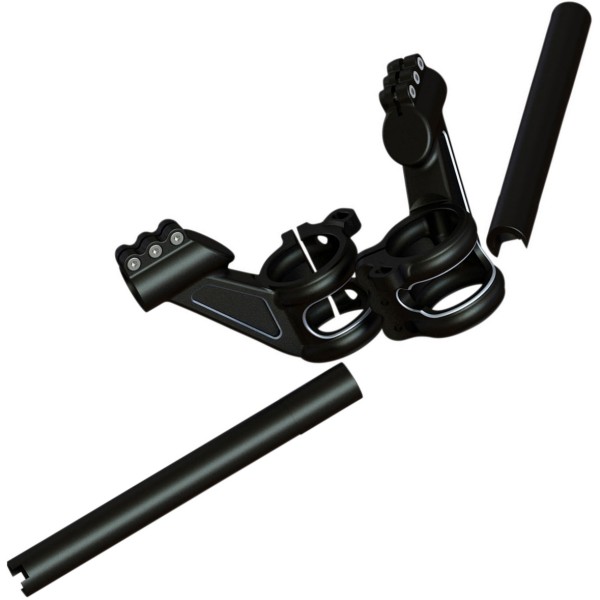 サンダーバイク クリップオン ハンドルバー Grand Prix 49mmフォーク用 THU-50-72-040 HD店