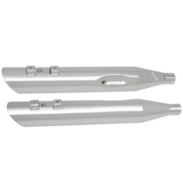 【USA在庫あり】 DRAG 3.5インチ スリップオンマフラー 95年-16年 FLH スラッシュダウン クローム 1801-1183 HD店