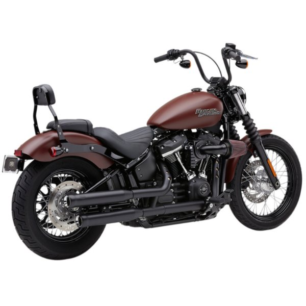【USA在庫あり】 コブラ COBRA 3インチ スリップオンマフラー NH 18年以降 ソフテイル レイヴンブラック 1801-1243 HD店｜ヒロチー商事 ハーレー 店 58,635円
