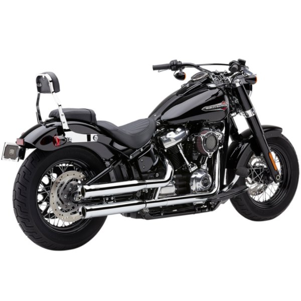 【USA在庫あり】 コブラ COBRA 3インチ スリップオンマフラー NH FLHC/FLDE クローム 1801-1267 HD店