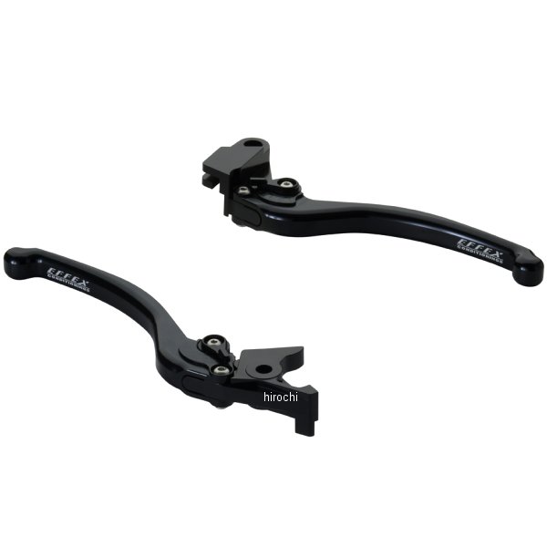 【メーカー在庫あり】 エフェックス EFFEX スムースフィットレバー カワサキ 黒 EAL002K HD店